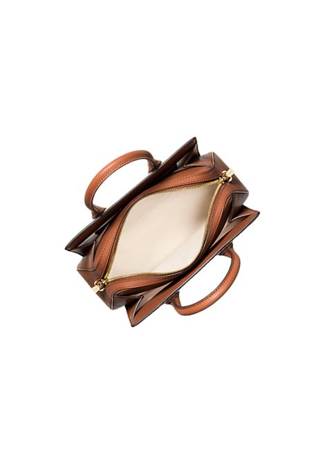 Borsa a mano Laila piccola in pelle martellata cuoio Michael Kors | 30S5G9IS1L230